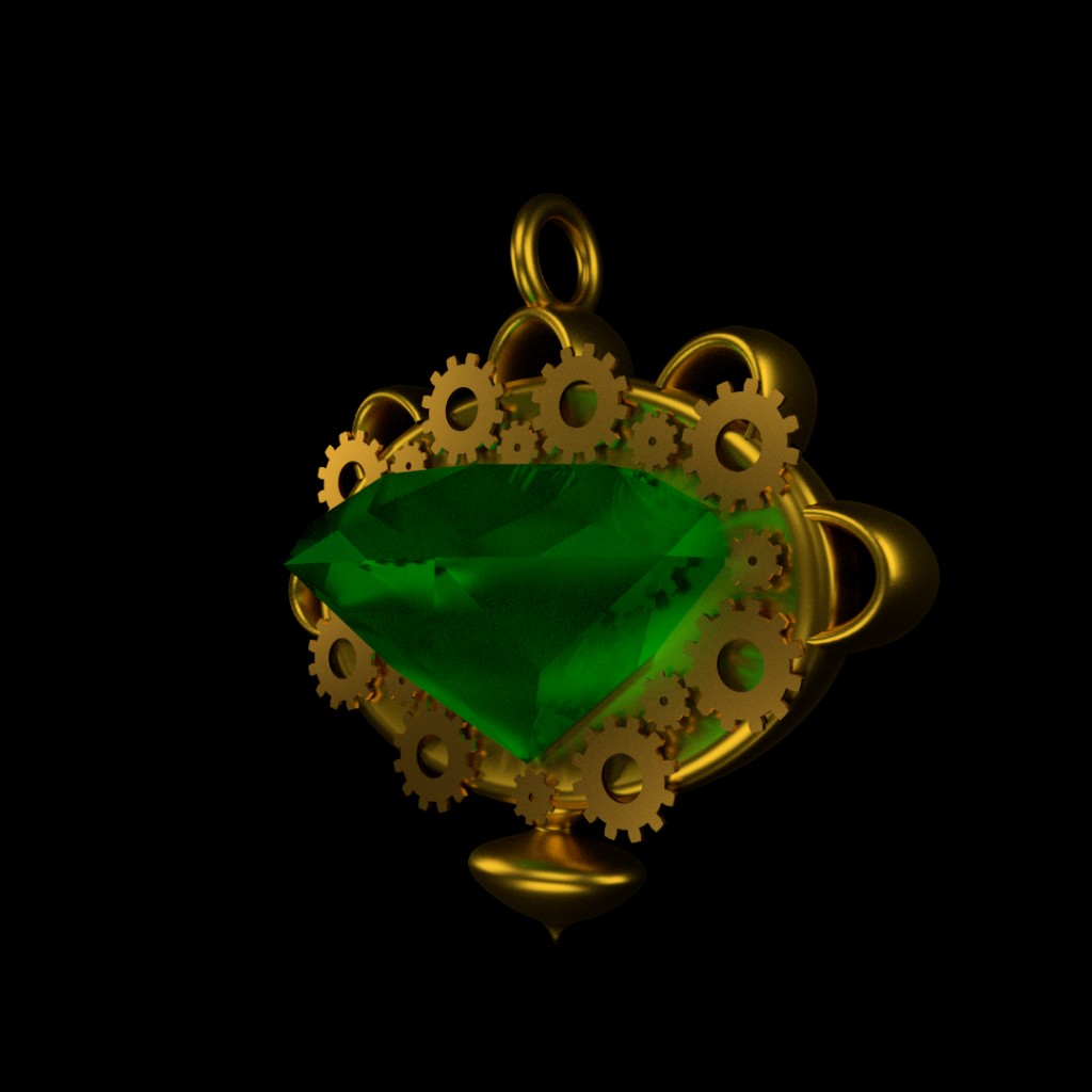 Steampunk Pendant preview image 1
